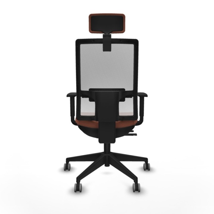 Horna traslack malla blanca bali marrón brazos 1D base piramidal cabecero 2D ruedas 65mm engomadas