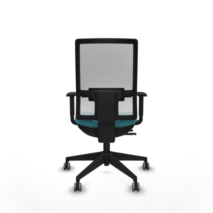 Horna traslack malla blanca bali turquesa brazos 1D base piramidal  ruedas 65mm engomadas