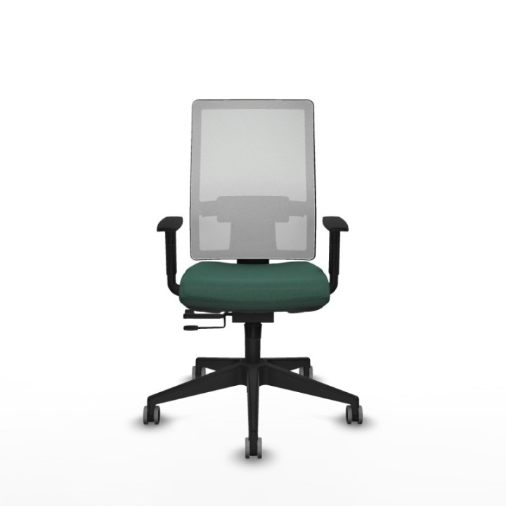 Horna traslack malla blanca bali verde botella brazos 1D base piramidal  ruedas 65mm engomadas