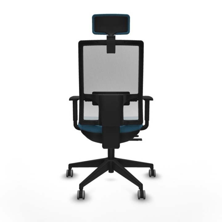 Horna traslack malla blanca bali verde petroleo brazos 1D base piramidal cabecero 2D ruedas 65mm engomadas