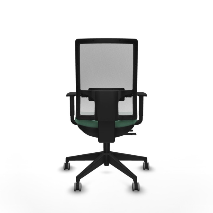 Horna traslack malla blanca bali verde esmeralda brazos 1D base piramidal  ruedas 65mm engomadas