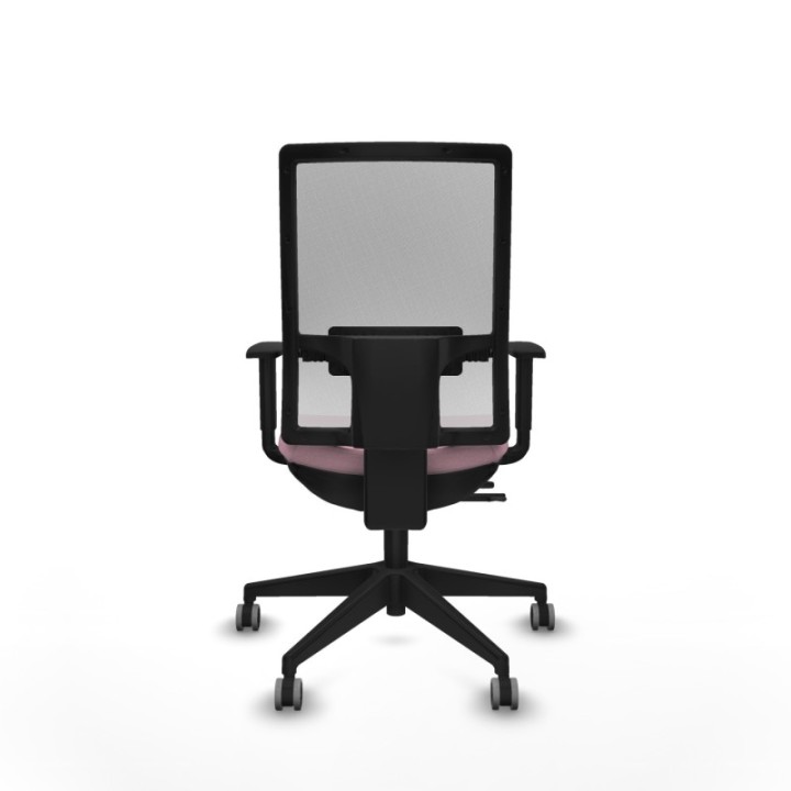 Horna traslack malla blanca bali rosa brazos 1D base piramidal  ruedas 65mm engomadas