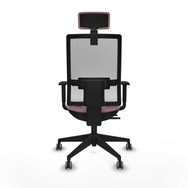 Horna traslack malla blanca bali rosa brazos 1D base piramidal cabecero 2D ruedas 65mm engomadas