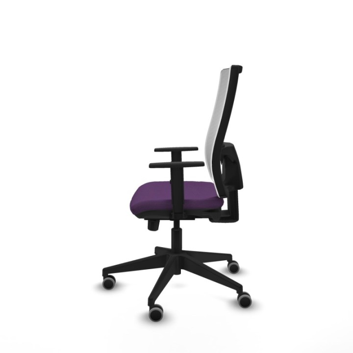 Horna traslack malla blanca bali morado brazos 1D base piramidal  ruedas 65mm engomadas