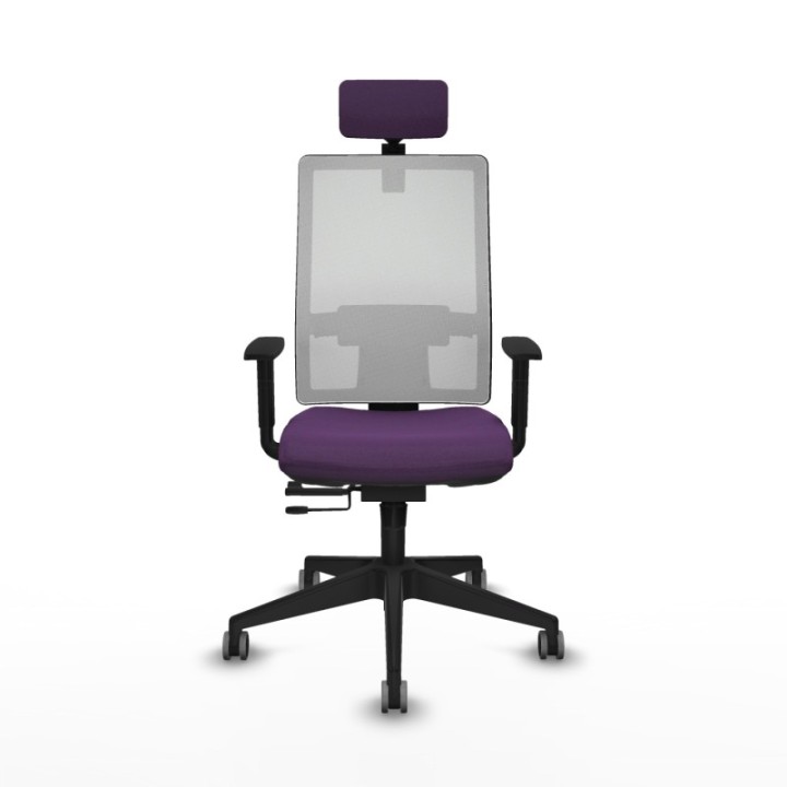 Horna traslack malla blanca bali morado brazos 1D base piramidal cabecero 2D ruedas 65mm engomadas