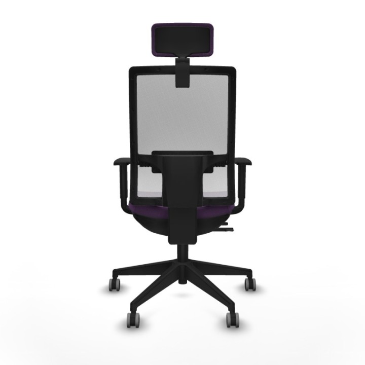 Horna traslack malla blanca bali morado brazos 1D base piramidal cabecero 2D ruedas 65mm engomadas