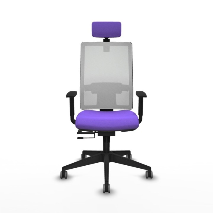 Horna traslack malla blanca bali lila brazos 1D base piramidal cabecero 2D ruedas 65mm engomadas