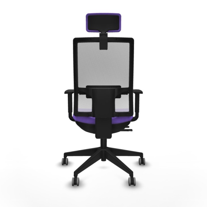 Horna traslack malla blanca bali lila brazos 1D base piramidal cabecero 2D ruedas 65mm engomadas