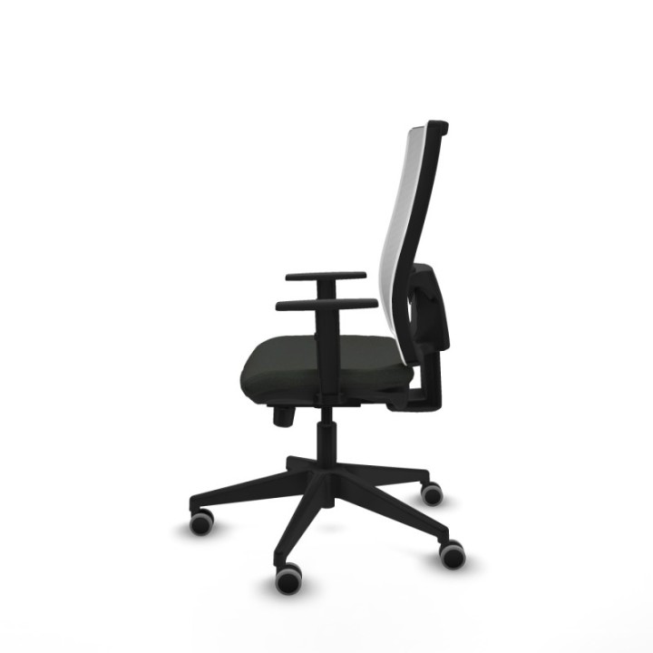 Horna traslack malla blanca bali negro brazos 1D base piramidal  ruedas 65mm engomadas