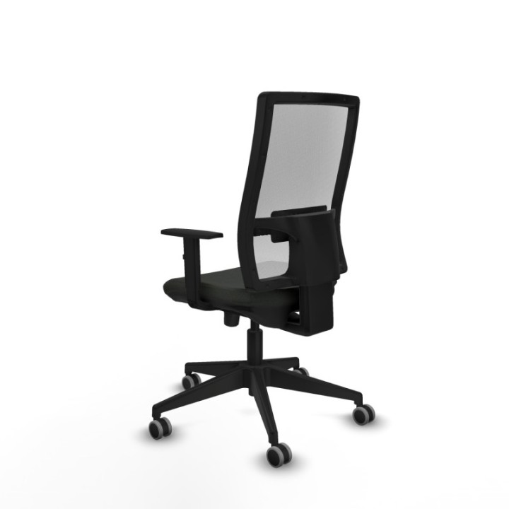 Horna traslack malla blanca bali negro brazos 1D base piramidal  ruedas 65mm engomadas