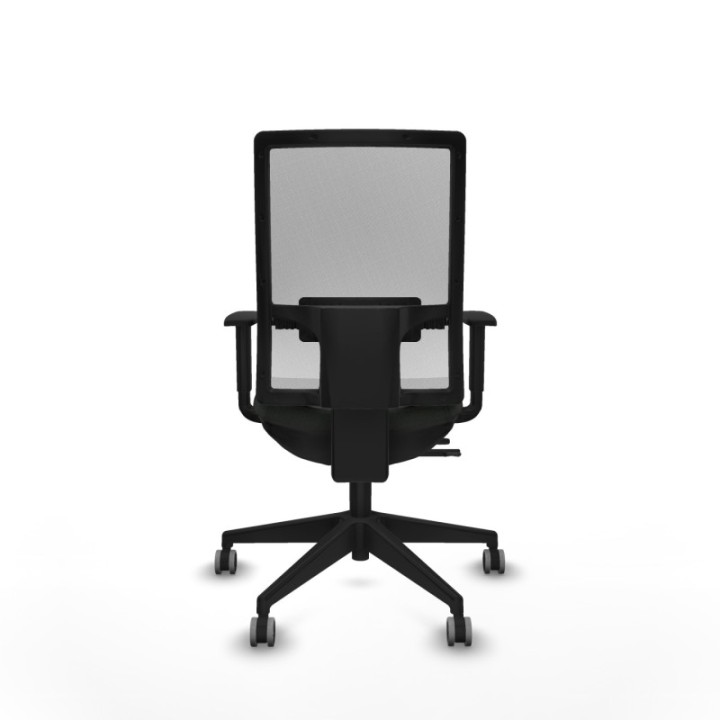 Horna traslack malla blanca bali negro brazos 1D base piramidal  ruedas 65mm engomadas