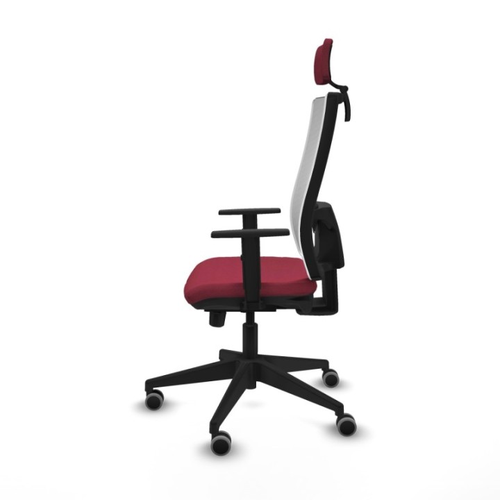 Horna traslack malla blanca bali granate brazos 1D base piramidal cabecero 2D ruedas 65mm engomadas