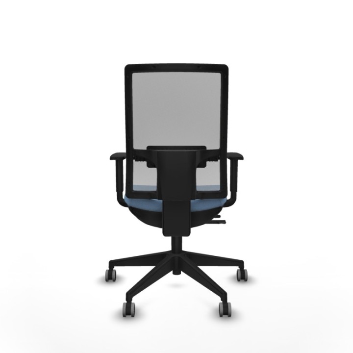 Horna traslack malla gris bali azul cielo brazos 1D base piramidal  ruedas 65mm engomadas