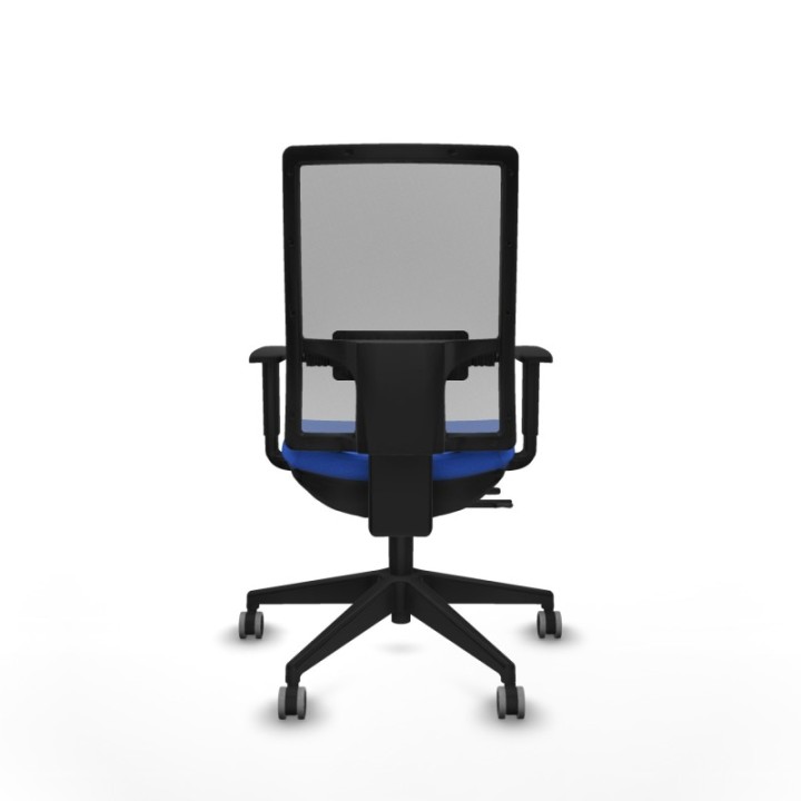 Horna traslack malla gris bali azul brazos 1D base piramidal  ruedas 65mm engomadas