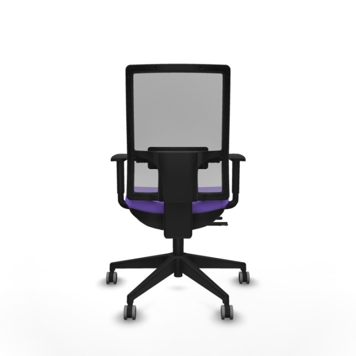 Horna traslack malla gris bali lila brazos 1D base piramidal  ruedas 65mm engomadas