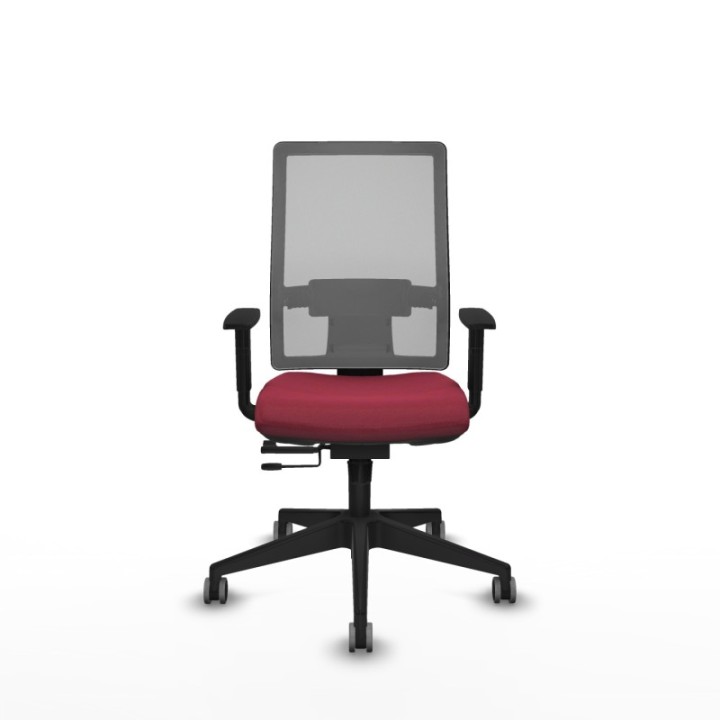 Horna traslack malla gris bali granate brazos 1D base piramidal  ruedas 65mm engomadas