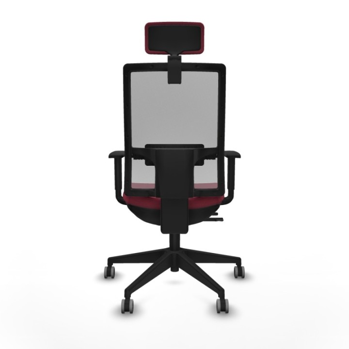 Horna traslack malla gris bali granate brazos 1D base piramidal cabecero 2D ruedas 65mm engomadas