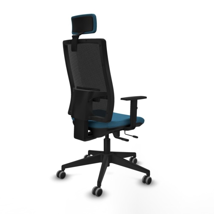 Horna traslack malla negra bali verde petroleo brazos 1D base piramidal cabecero 2D ruedas 65mm engomadas