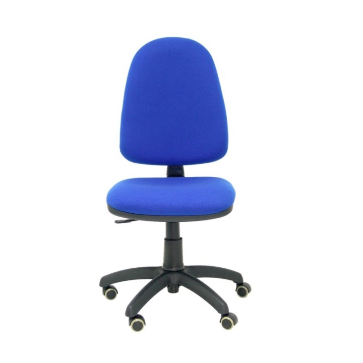 Silla Aýna bali azul ruedas de parqué