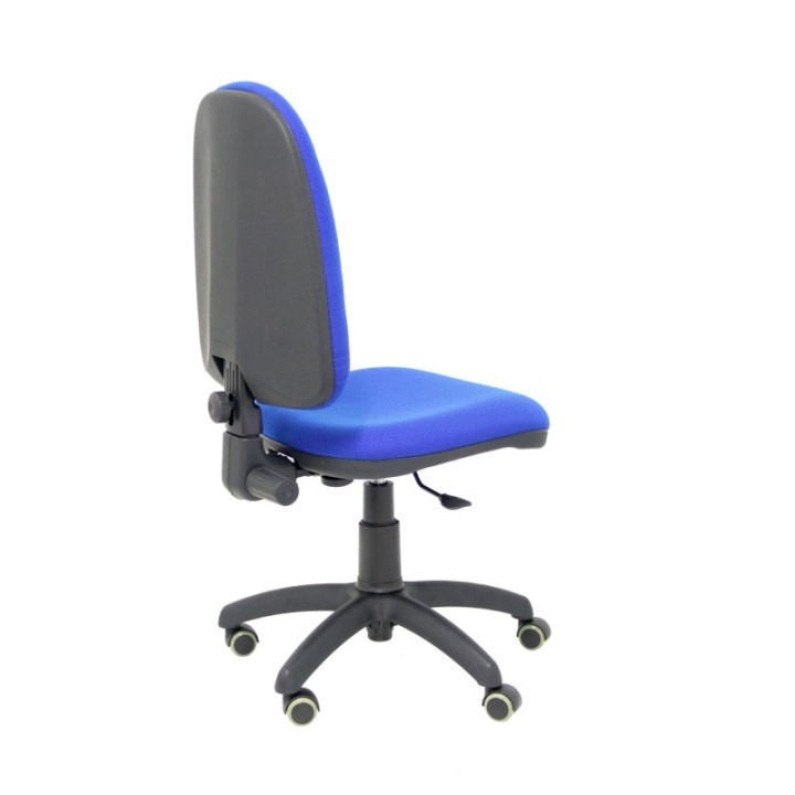 Silla Aýna bali azul ruedas de parqué