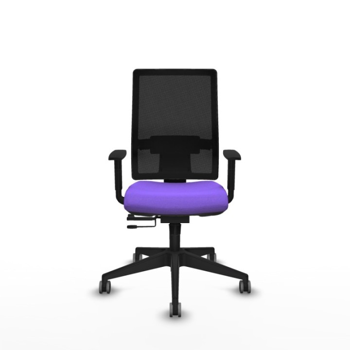 Horna traslack malla negra bali lila brazos 1D base piramidal  ruedas 65mm engomadas