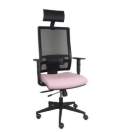 Silla Horna traslack bali rosa brazos regulables ruedas parqué y cabecero