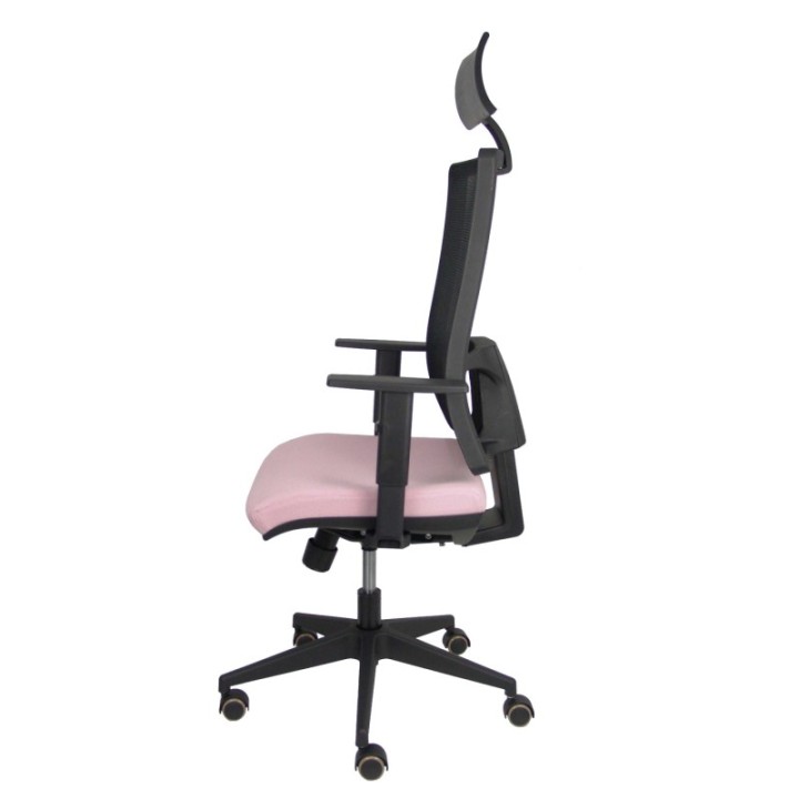 Silla Horna traslack bali rosa brazos regulables ruedas parqué y cabecero