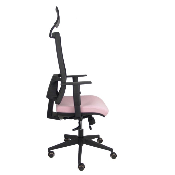 Silla Horna traslack bali rosa brazos regulables ruedas parqué y cabecero