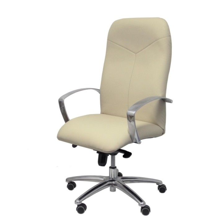 Sillón Caudete similpiel crema