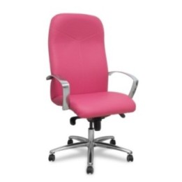 Sillón Caudete similpiel rosa