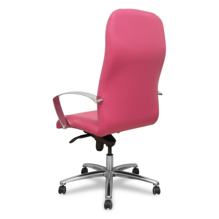 Sillón Caudete similpiel rosa