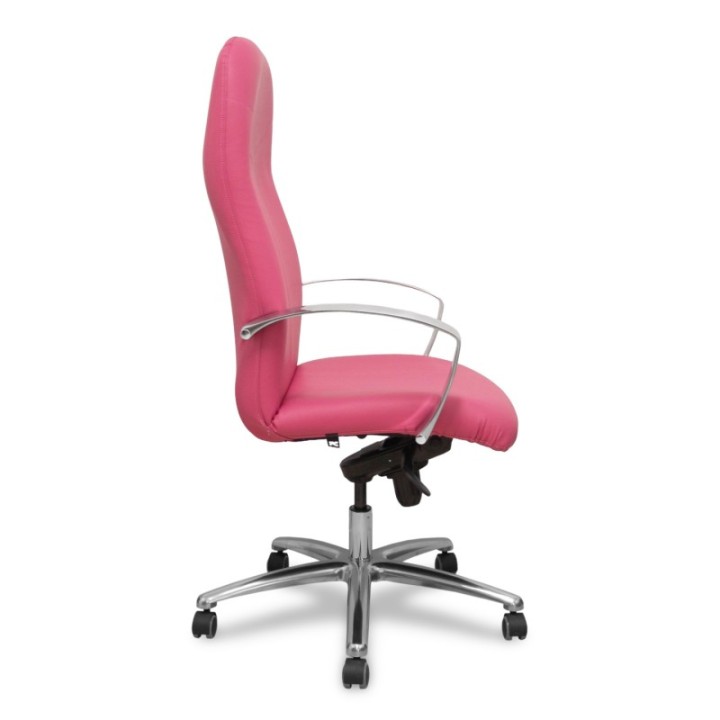 Sillón Caudete similpiel rosa