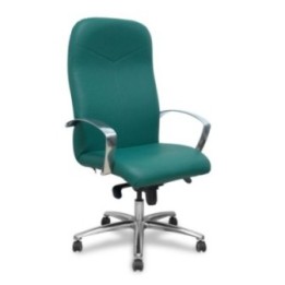 Sillón Caudete similpiel verde botella