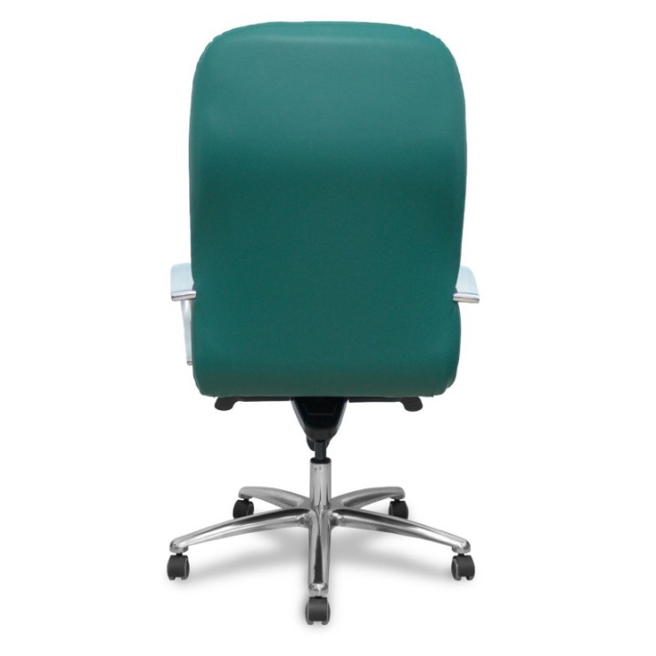 Sillón Caudete similpiel verde botella