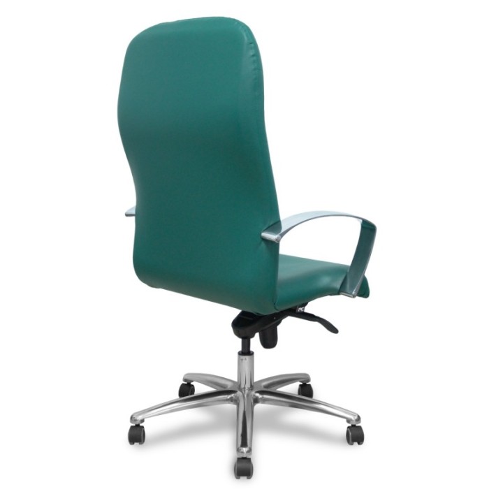 Sillón Caudete similpiel verde botella