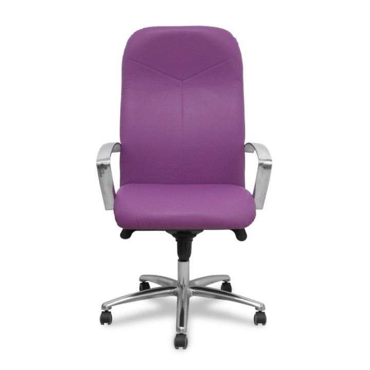 Sillón Caudete similpiel morado