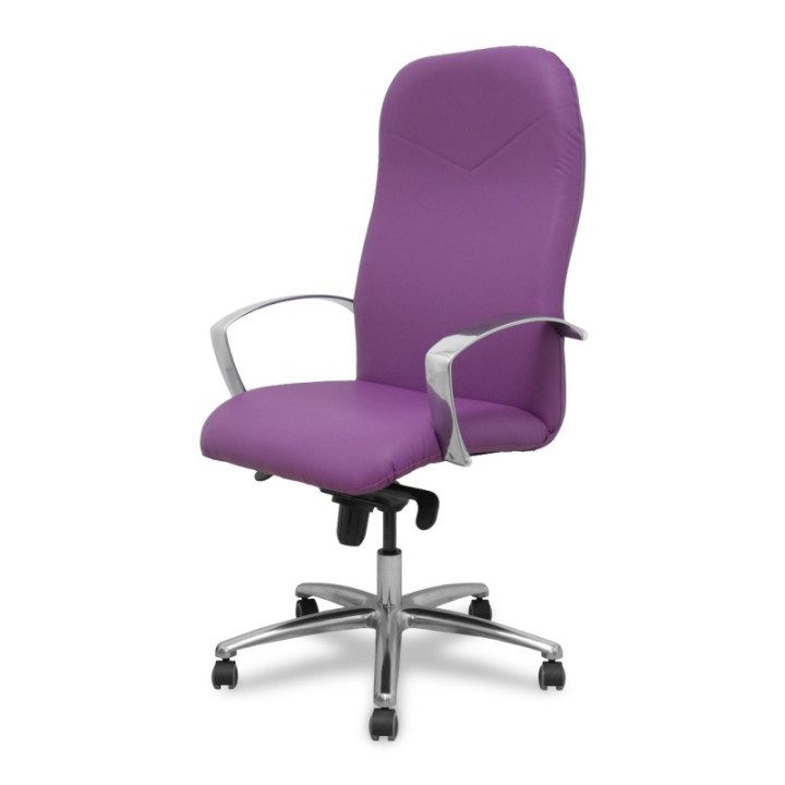 Sillón Caudete similpiel morado