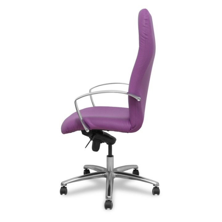 Sillón Caudete similpiel morado