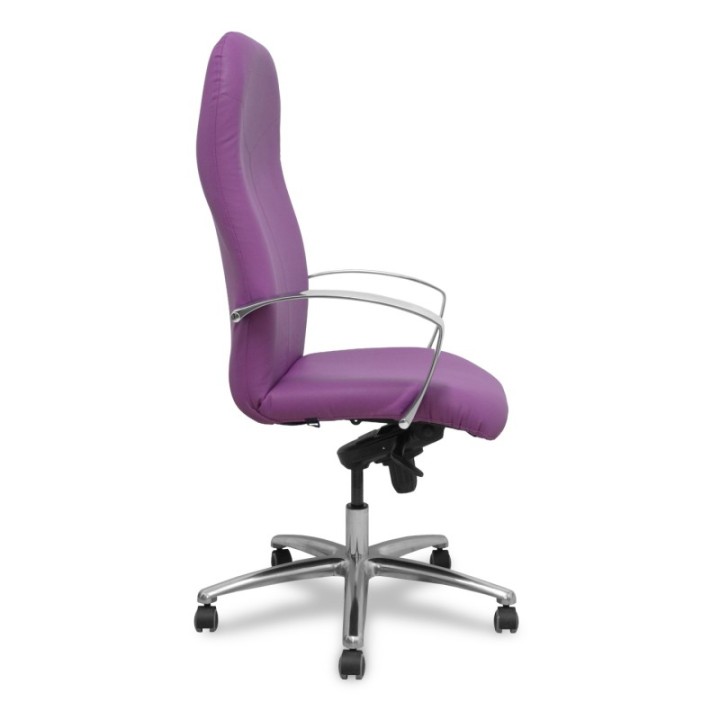 Sillón Caudete similpiel morado