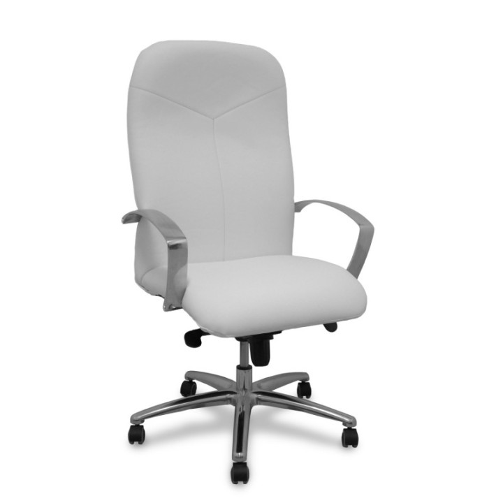 Sillón Caudete similpiel blanco