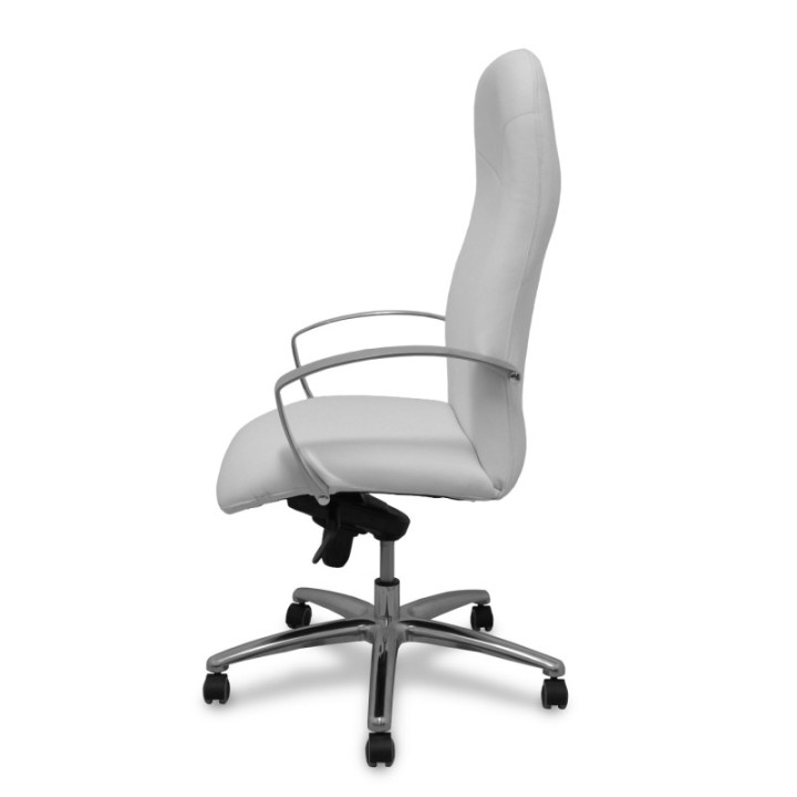 Sillón Caudete similpiel blanco