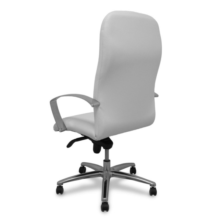 Sillón Caudete similpiel blanco