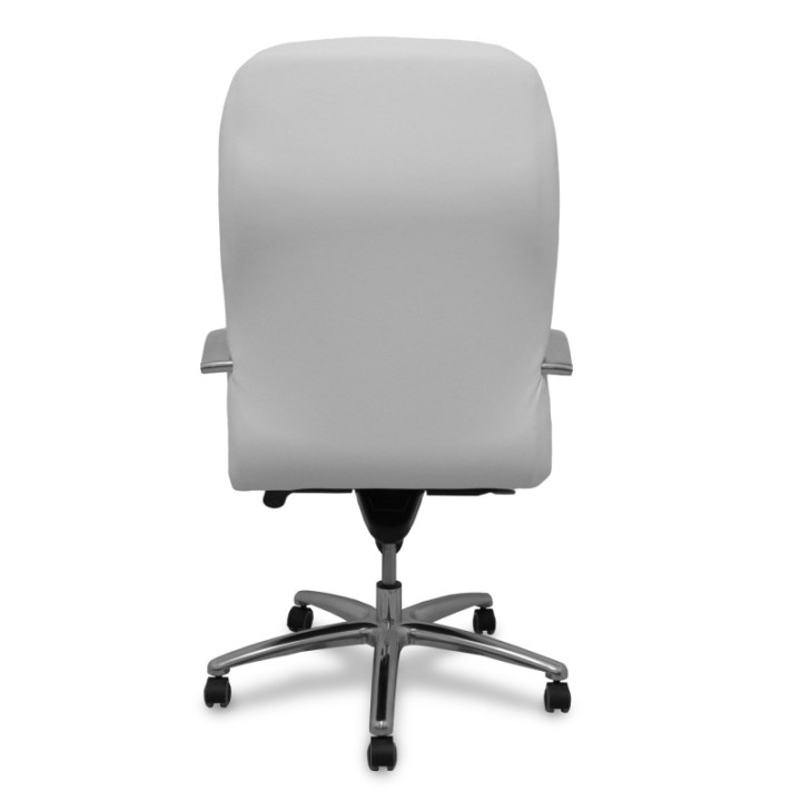 Sillón Caudete similpiel blanco