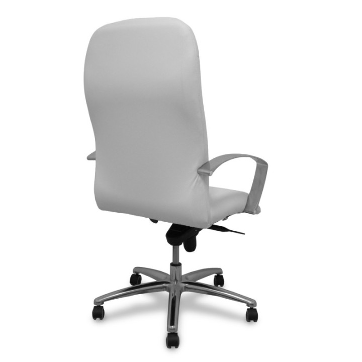 Sillón Caudete similpiel blanco