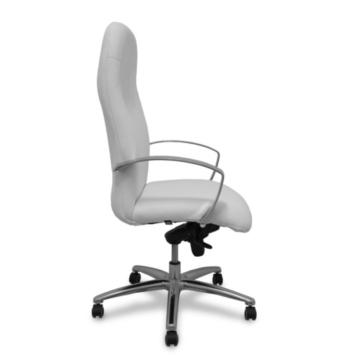 Sillón Caudete similpiel blanco