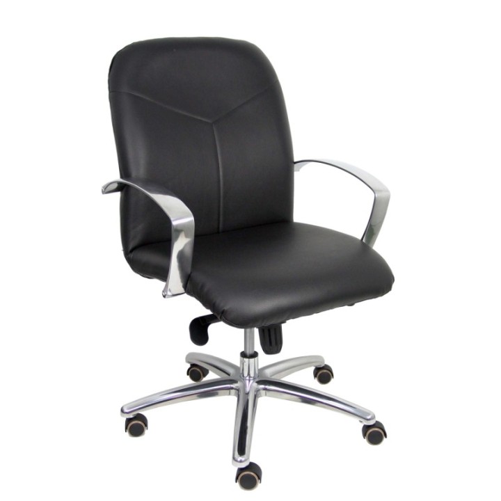 Sillón Caudete confidente similpiel negro