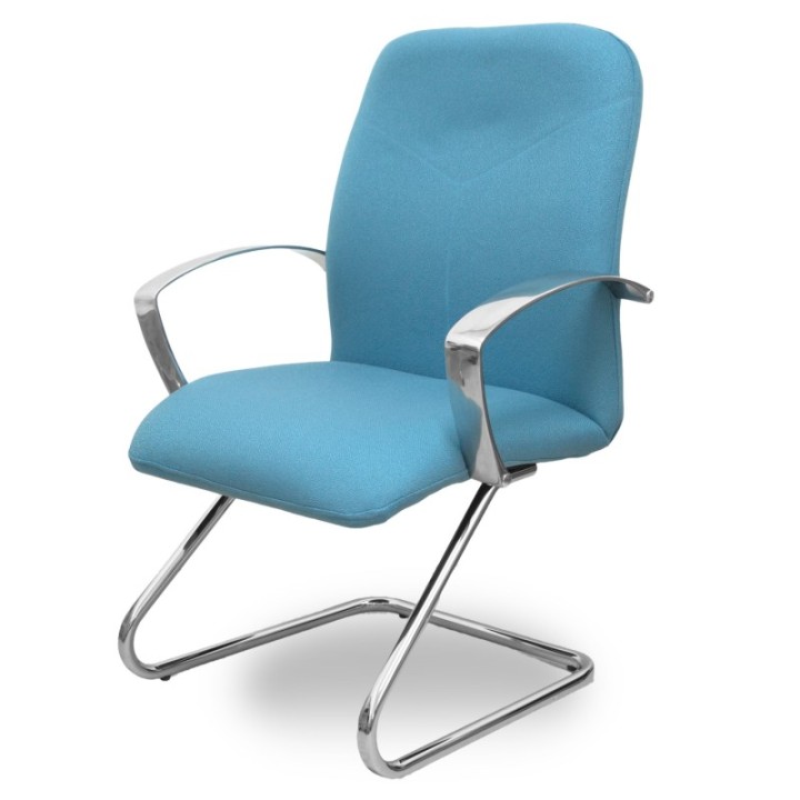 Sillón Caudete confidente patín bali azul cielo