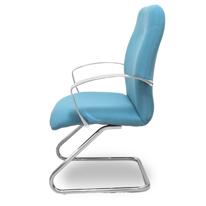 Sillón Caudete confidente patín bali azul cielo