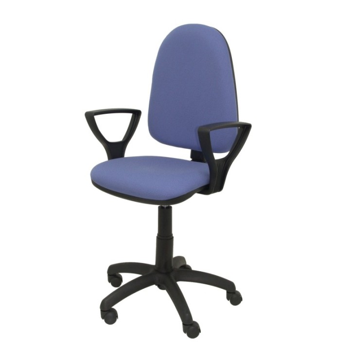Silla Aýna bali azul claro con brazos