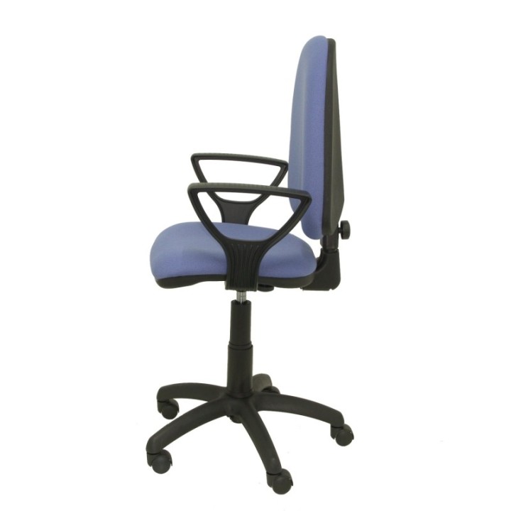 Silla Aýna bali azul claro con brazos